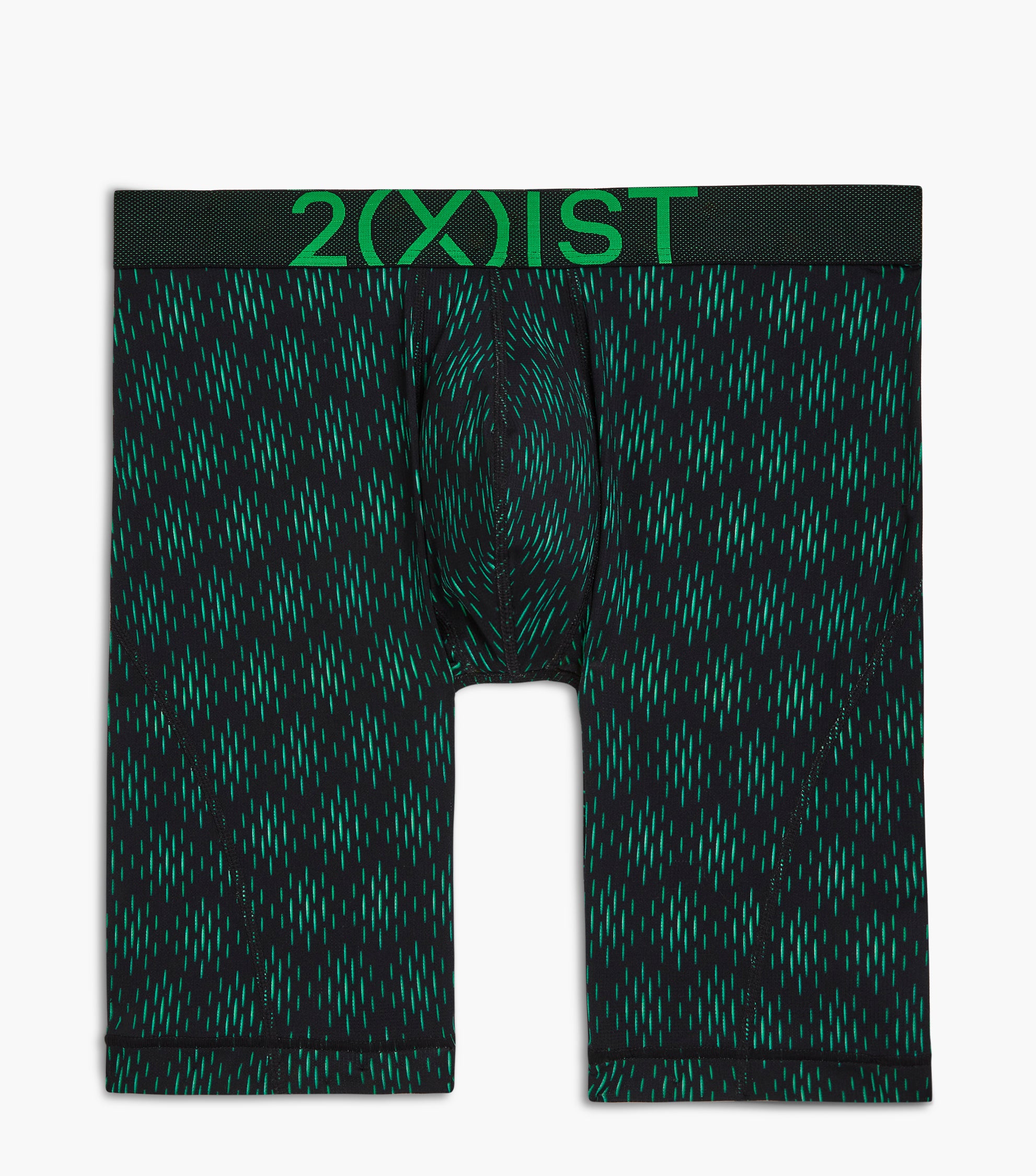  2xist Speed Dri Lightning Boxer Brief 9in - Mesh Print / Irish Jig - Bonton