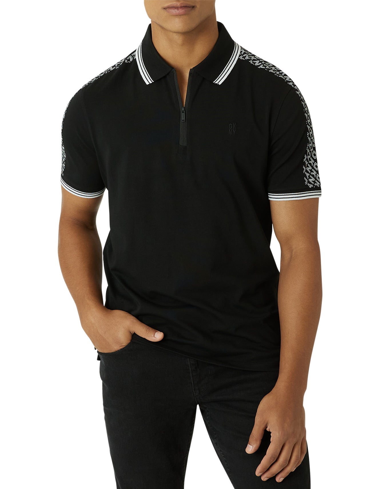  DKNY Hearst Polo - Black - Bonton