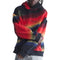 Long Sleeves Relaxed Printed Sherpa Logo Po Hood
