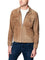 Suede Zip Front Jacket