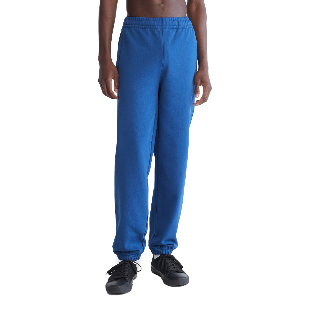  Calvin Klein Standard Logo Terry Jogger - Blue Herald - Bonton