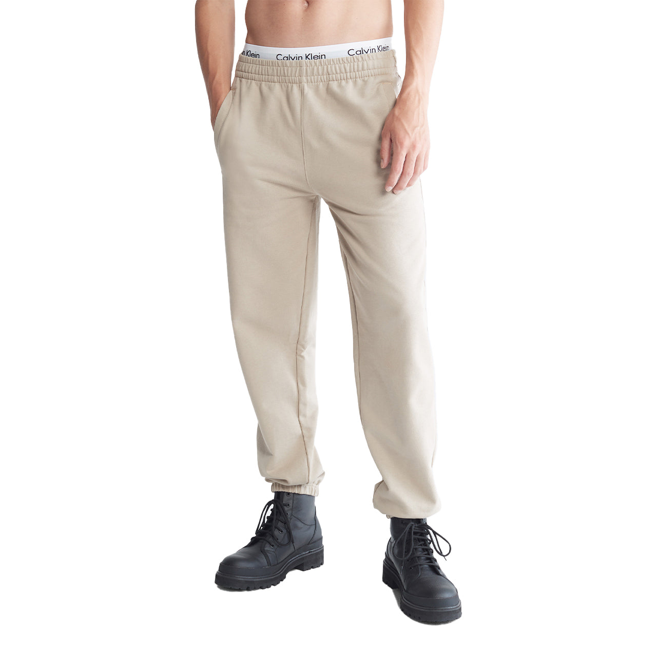  Calvin Klein Standard Logo Terry Jogger - Tuffet - Bonton