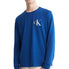  Calvin Klein Long Sleeves Bold Monogram Tee - Blue Herald - Bonton