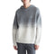 Long Sleeves Ombre Pullover Hoody