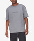  Calvin Klein Short Sleeves Relaxed Standard Logo Crewneck Tee - Medium Grey Heather - Bonton