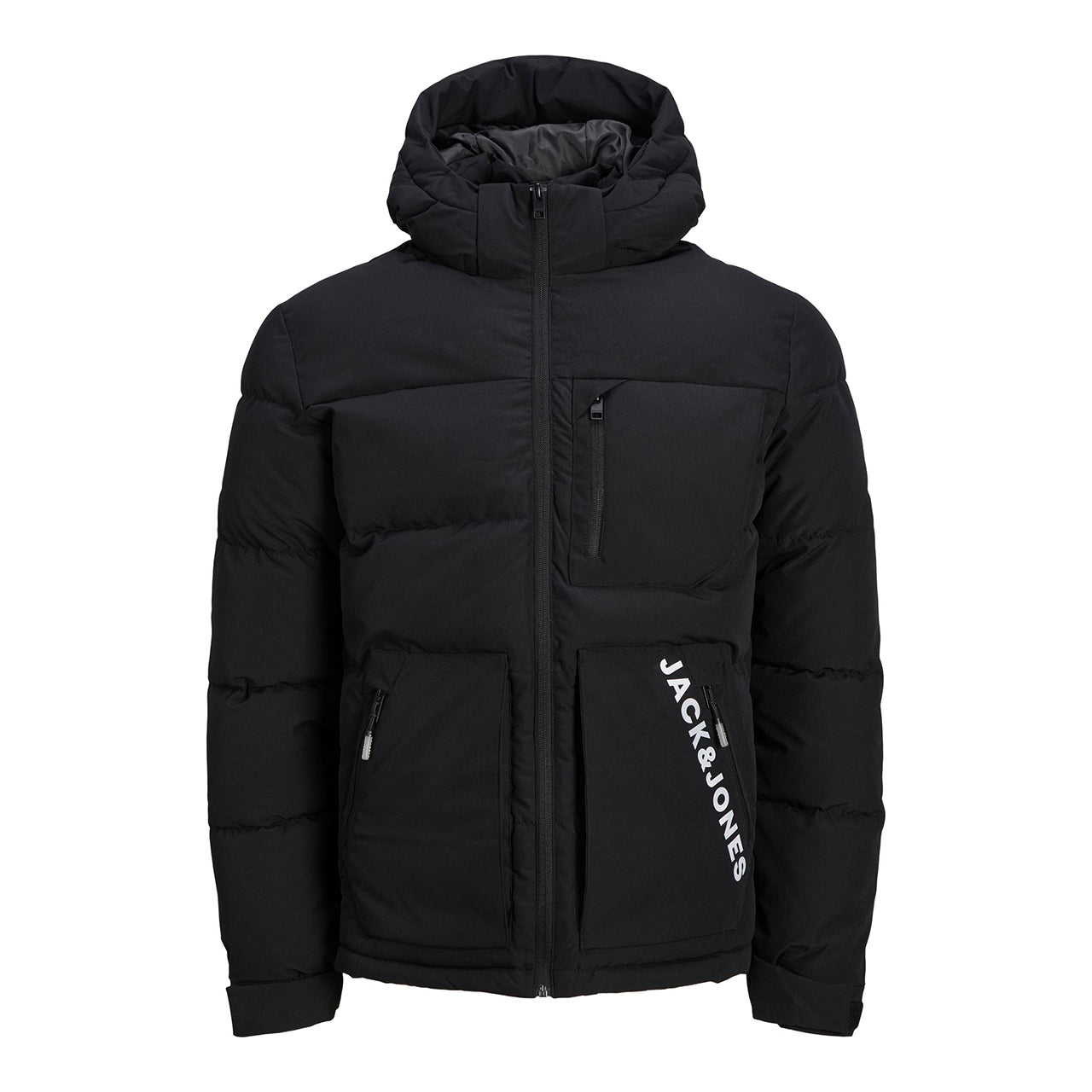  Jack & Jones Puffer Jacket - Black - Bonton