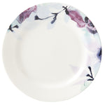 Indigo Watercolor Floral Dinner Plate