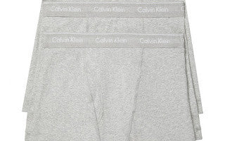  Calvin Klein Cotton Classics Boxer Brief 3 Pack - Gray - Bonton