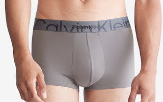  Calvin Klein Monolith Low Rise Trunk - Gray Sky - Bonton