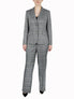  Kasper Two Button Glen Plaid Jacket - Royal Blue Combo - Bonton