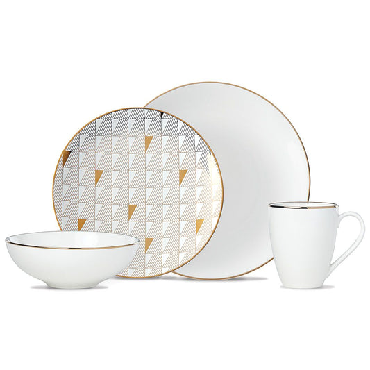 Trianna 4-Piece Dinnerware Set