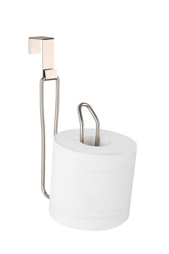  Over The Tank Toilet Tissue Paper Roll Holder Dispenser - Stainless - Bonton