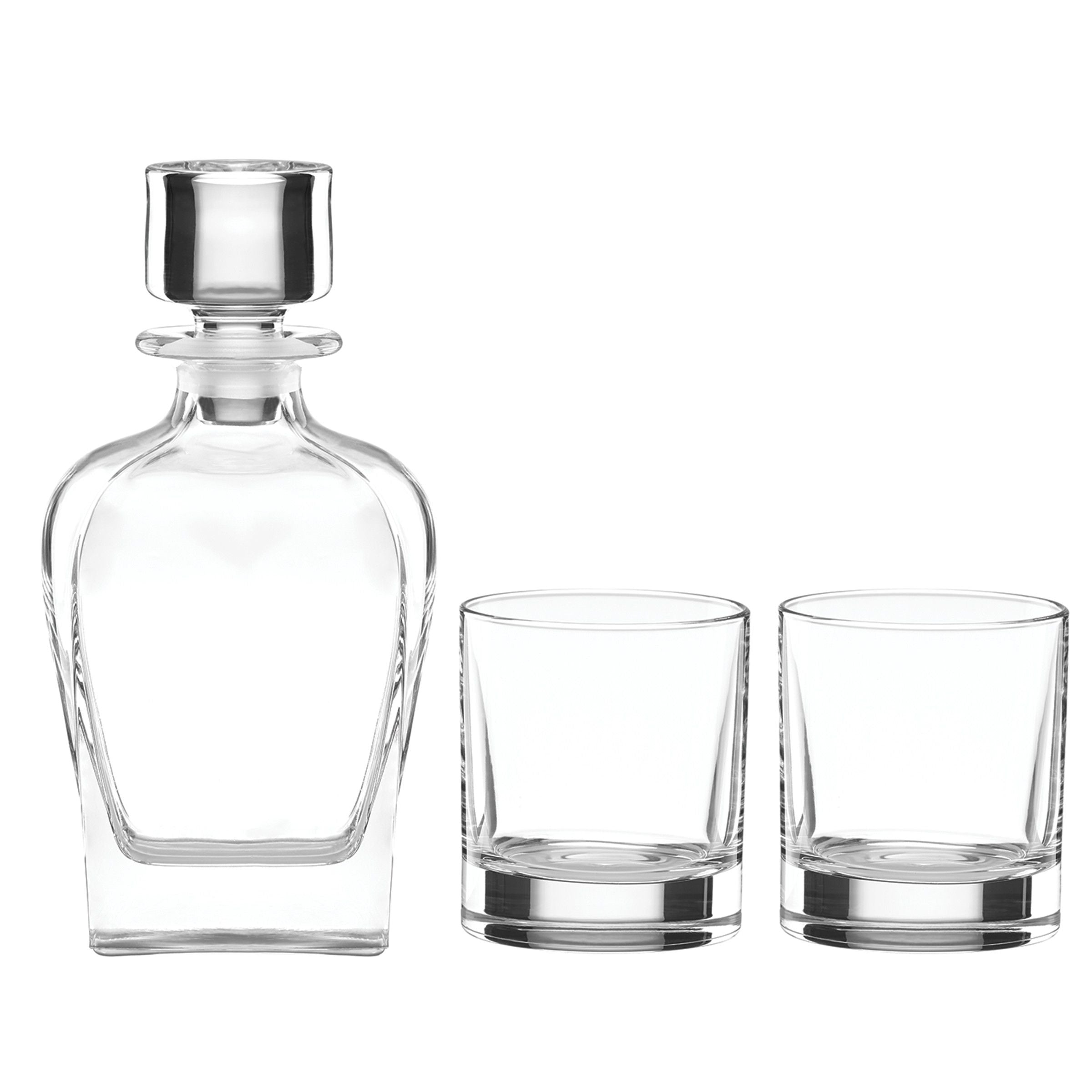  Lenox Tuscany Classics 3-Piece Whiskey Set - Clear - Bonton