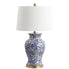  Safavieh Alona Table Lamp Set of 2 - Blue - Bonton