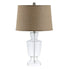  Safavieh Amby Glass Table Lamp Set of 2 - Brown - Bonton