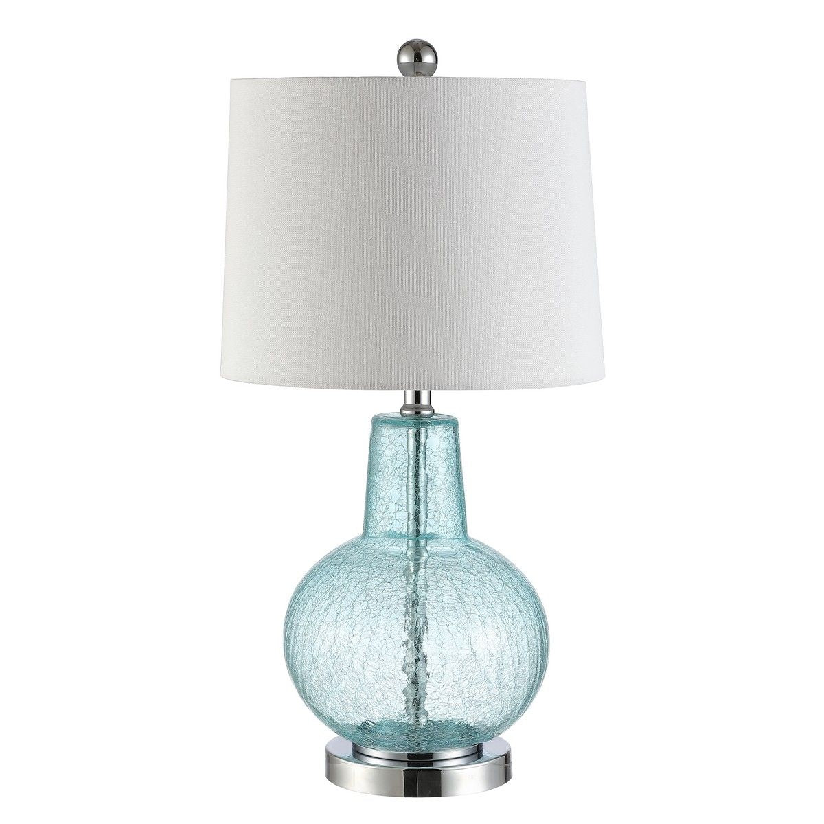  Safavieh Atlas Table Lamp - Blue Crackle - Bonton