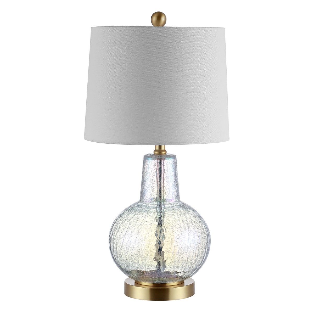  Safavieh Atlas Table Lamp - Luster Crackle - Bonton