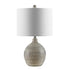  Safavieh Breeda Ceramic Table Lamp - Silver - Bonton