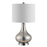  Safavieh Brooks Glass Table Lamp - Silver - Bonton