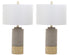  Safavieh Brown Table Lamp Set of 2 - Beige - Bonton