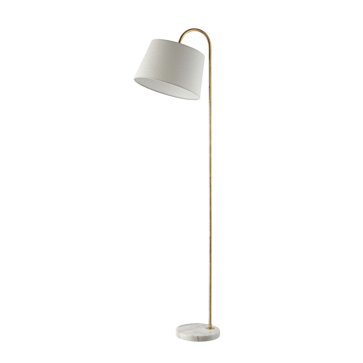  Safavieh Dacey Floor Lamp - Gold - Bonton