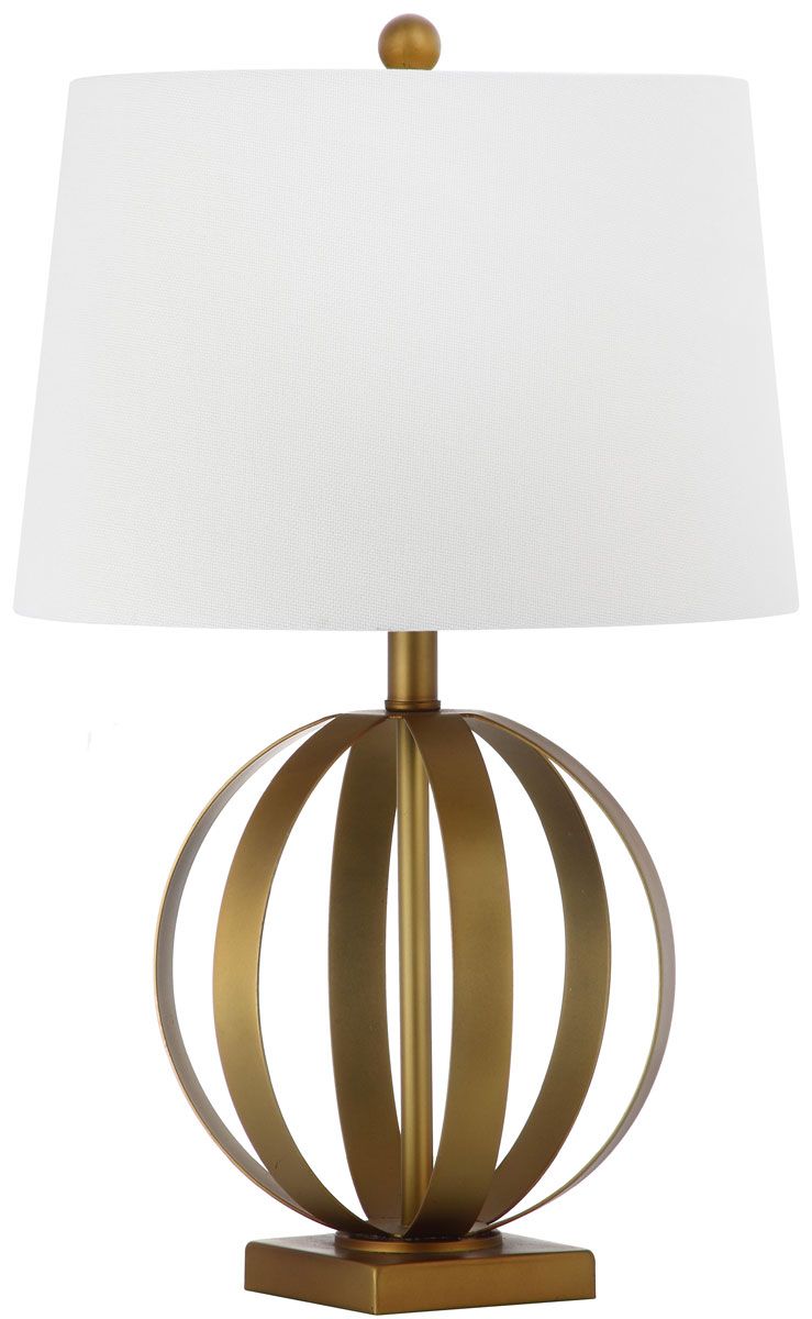  Safavieh Eugenia Sphere Lamp Set of 2 - Gold - Bonton