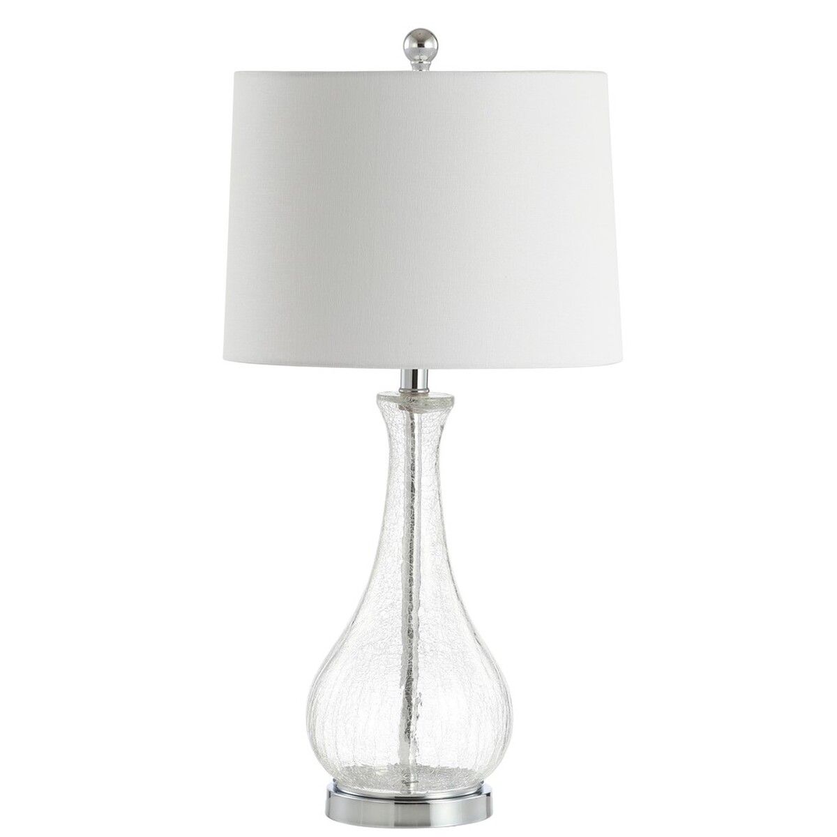  Safavieh Finnley Table Lamp - Clear Crackle - Bonton