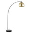  Safavieh Glarien Floor Lamp - Gold - Bonton