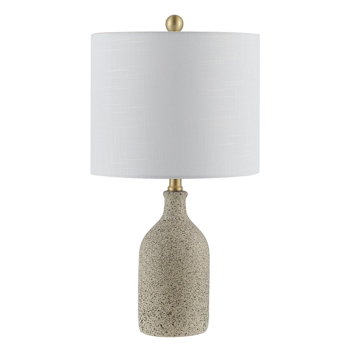  Safavieh Gunnar Ceramic Table Lamp - Brown - Bonton