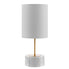  Safavieh Kamilah Glass Table Lamp - White - Bonton