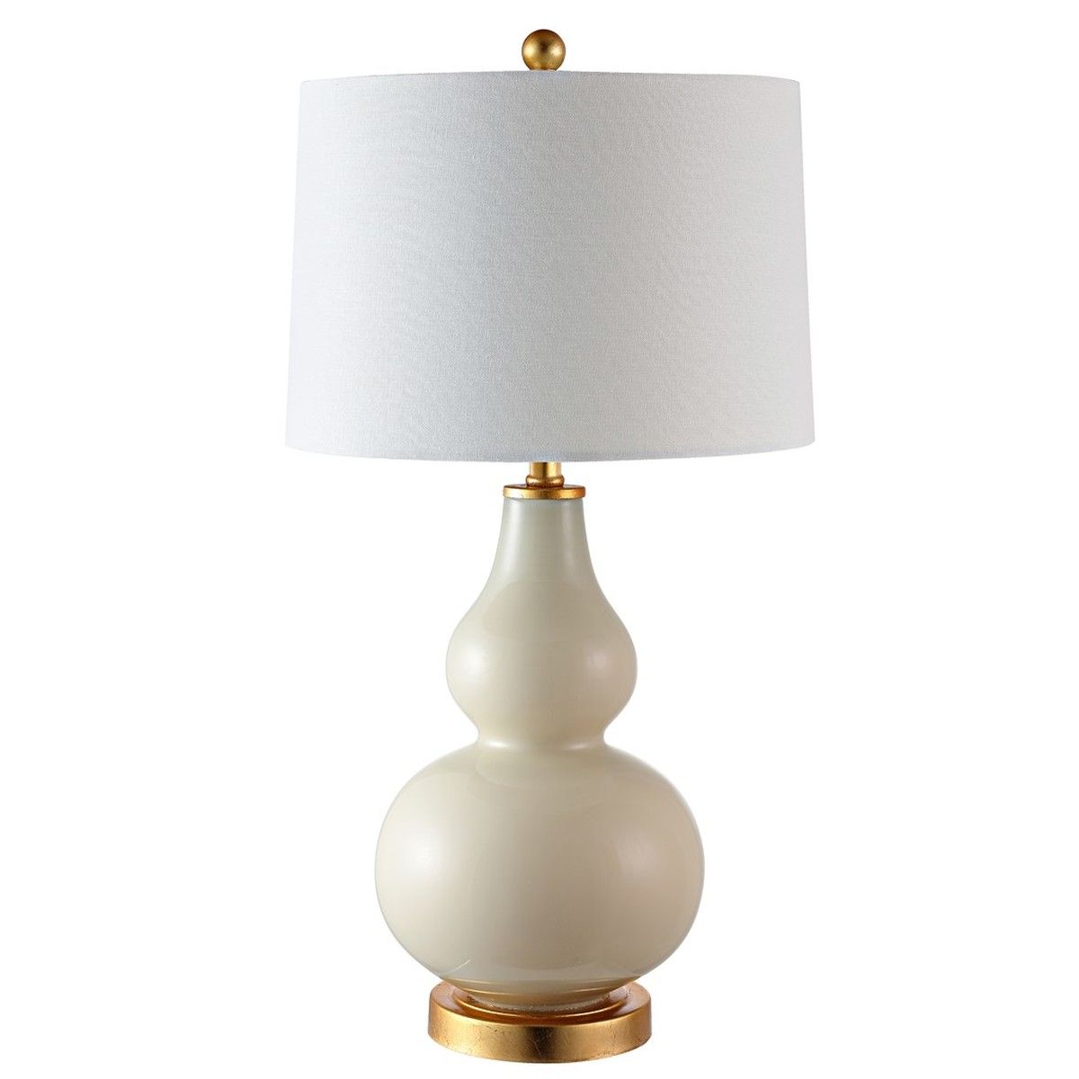  Safavieh Karlen Table Lamp Set of 2 - Cream - Bonton