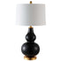  Safavieh Karlen Table Lamp Set of 2 - Black - Bonton