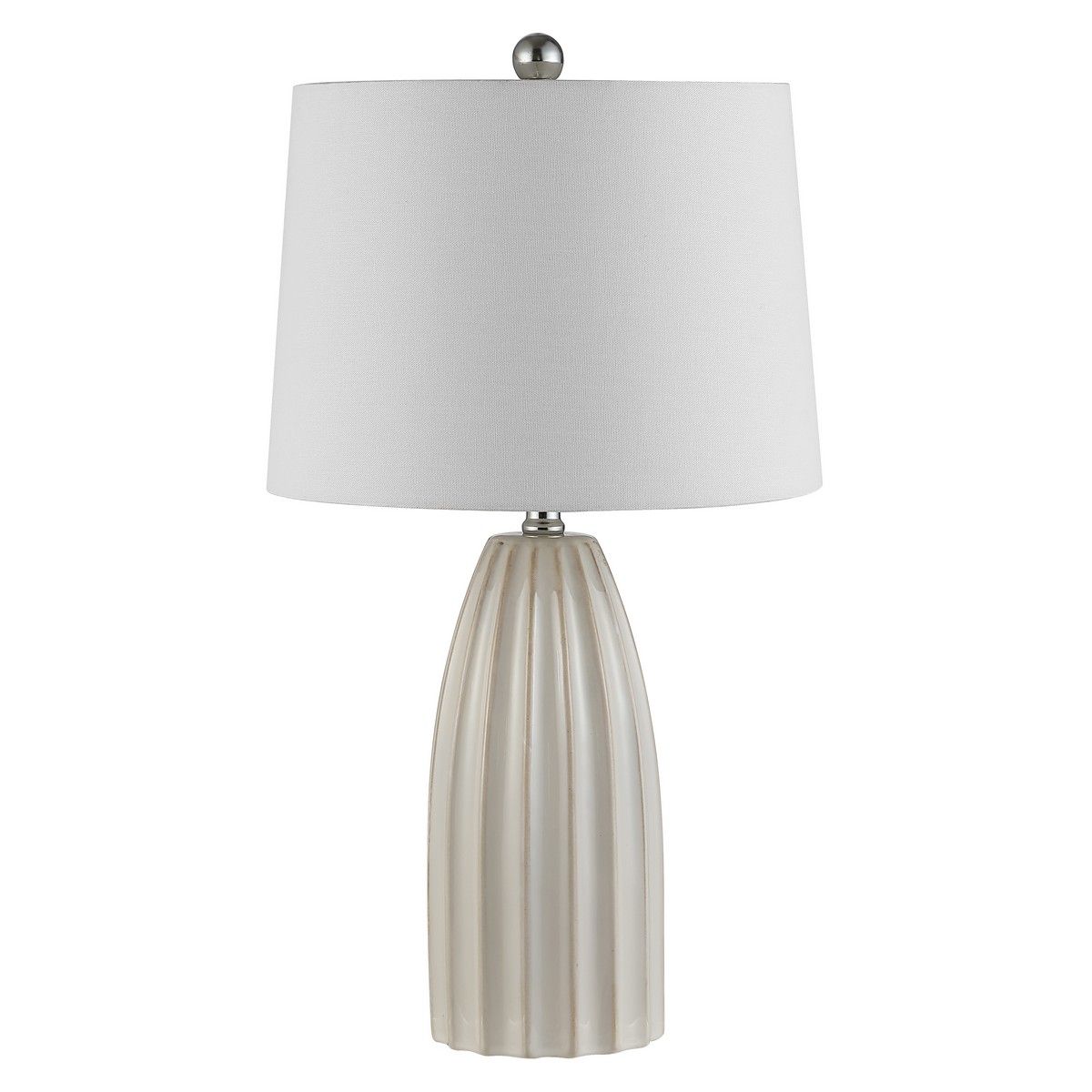  Safavieh Kayden Ceramic Table Lamp - Ivory - Bonton