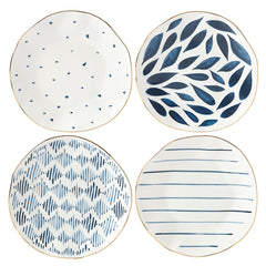 Blue Bay 12-Piece Dinnerware Set