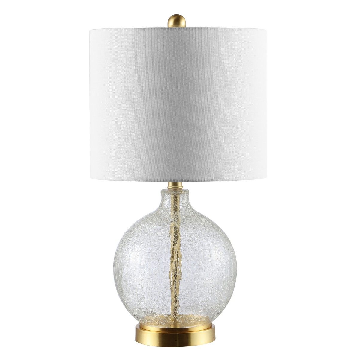  Safavieh Lovell Glass Table Lamp - White - Bonton