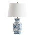  Safavieh Mayson Table Lamp - Blue - Bonton