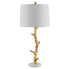  Safavieh Olenna Resin Table Lamp - Gold - Bonton