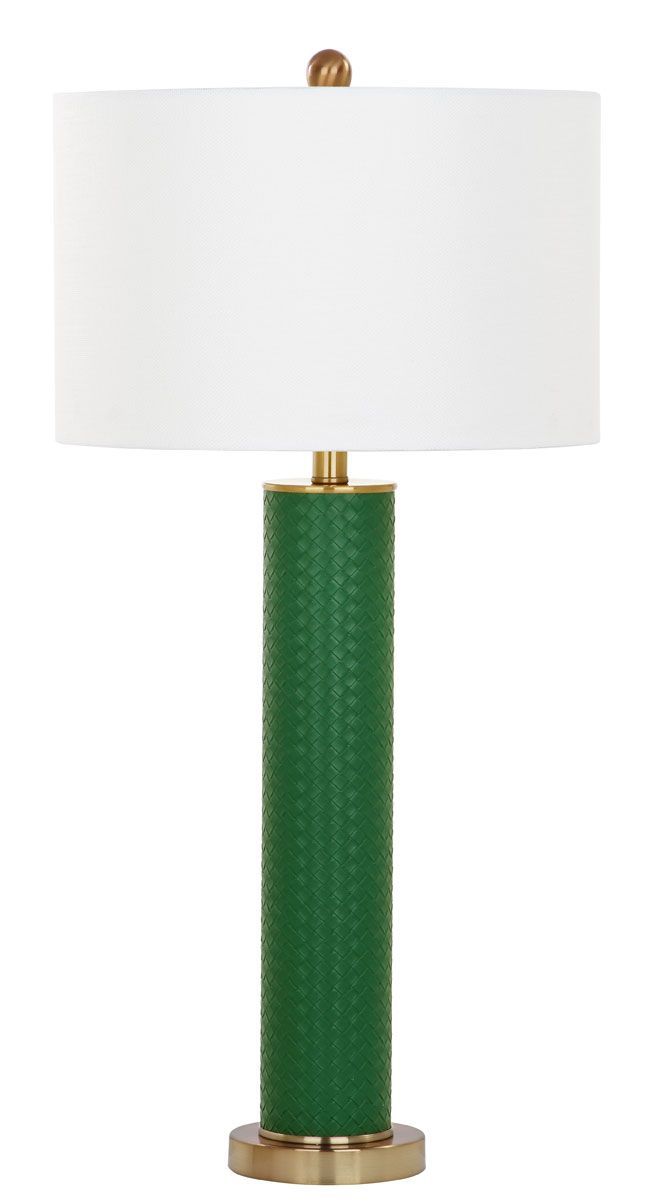  Safavieh Ollie Table Lamp Set of 2 - Green - Bonton