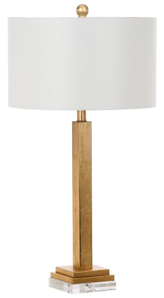  Safavieh Perri Table Lamp Set of 2 - Gold - Bonton