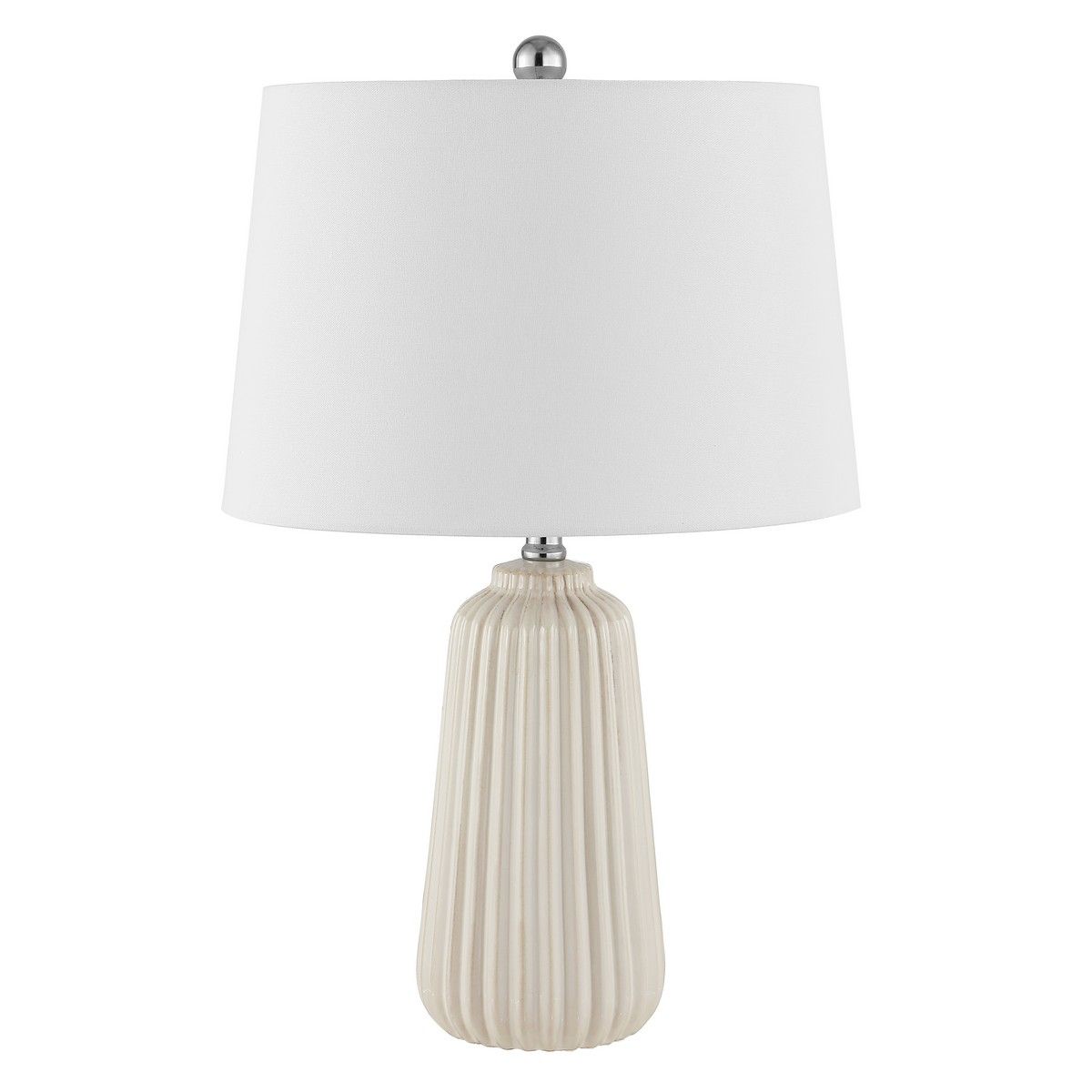  Safavieh Sawyer Ceramic Table Lamp - White - Bonton