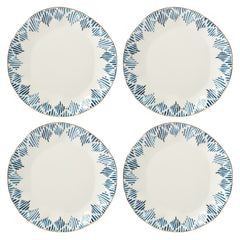 Blue Bay Ikat Dinner Plates Set of 4