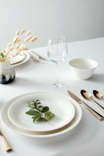 Profile White Dinner Plates Set of 4