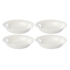 Profile White Pasta Bowls Set of 4