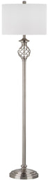  Safavieh Sophia Floor Lamp - Silver - Bonton