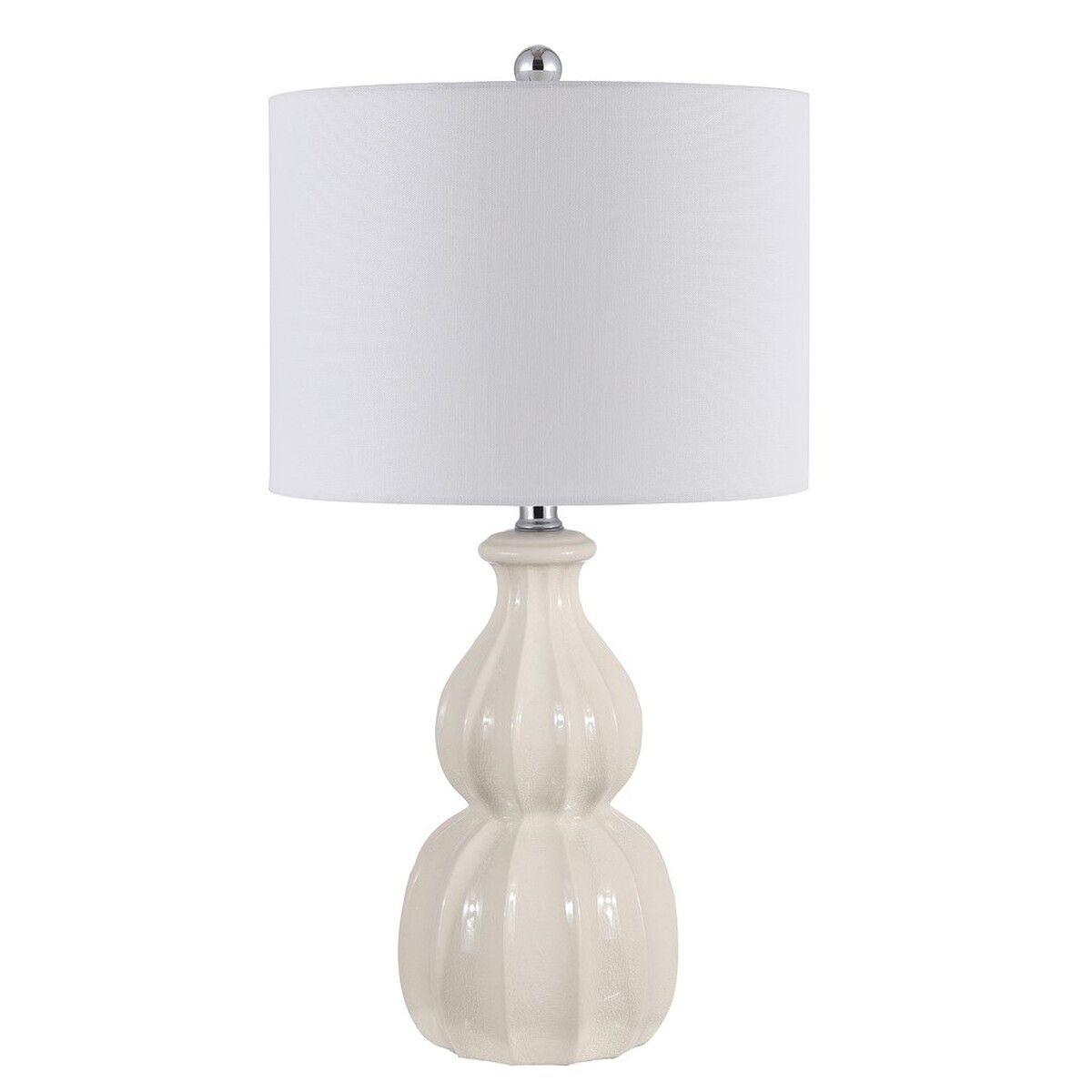  Safavieh Wade Ceramic Table Lamp - Ivory - Bonton