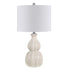  Safavieh Wade Ceramic Table Lamp - Ivory - Bonton