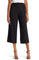 Pleat Front Cropped Wide Leg Pant