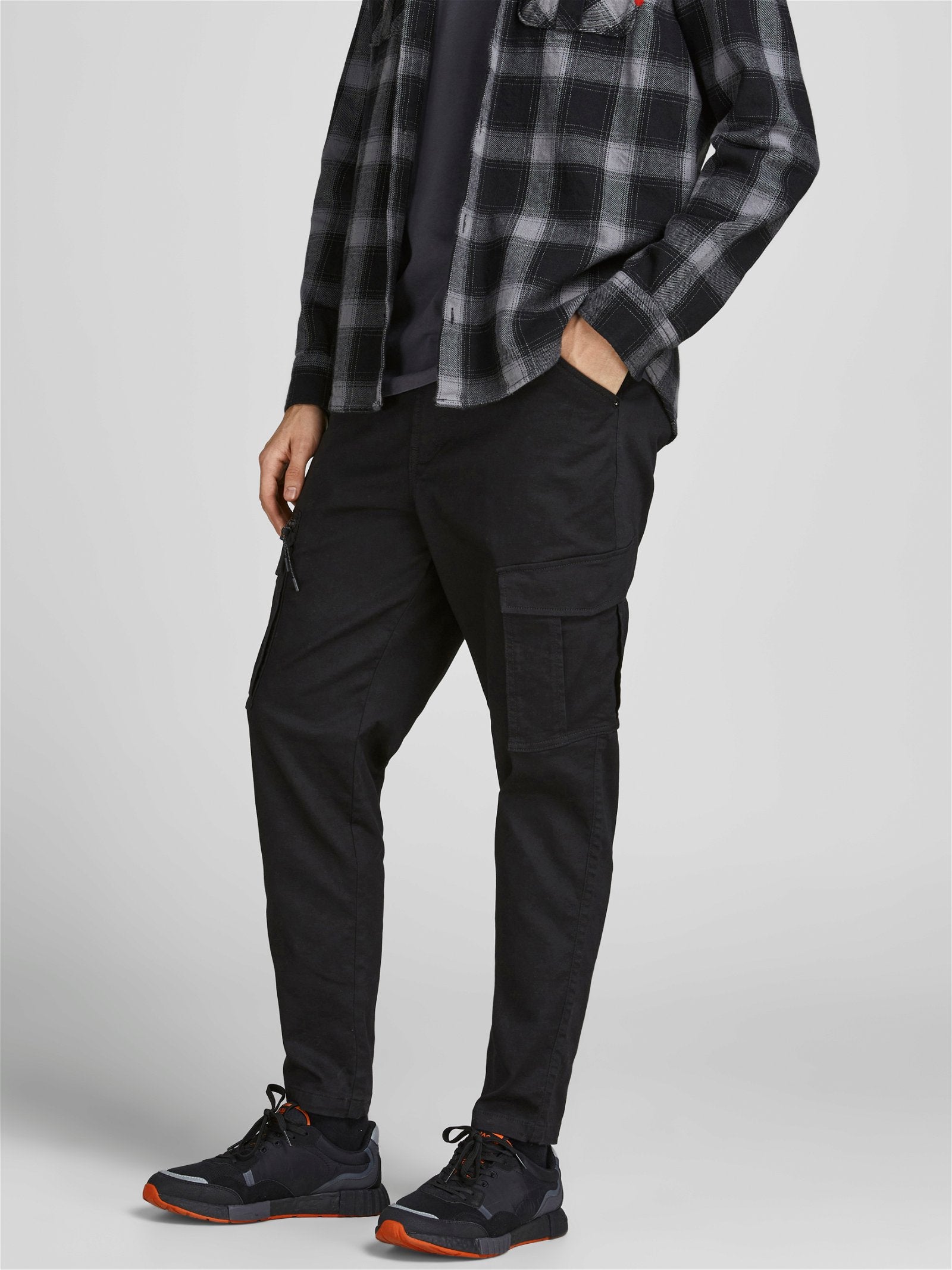  Jack & Jones Tace Tapered Pants - Black - Bonton