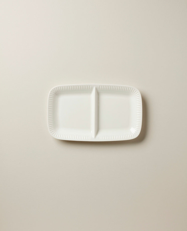 Profile White Divided Platter
