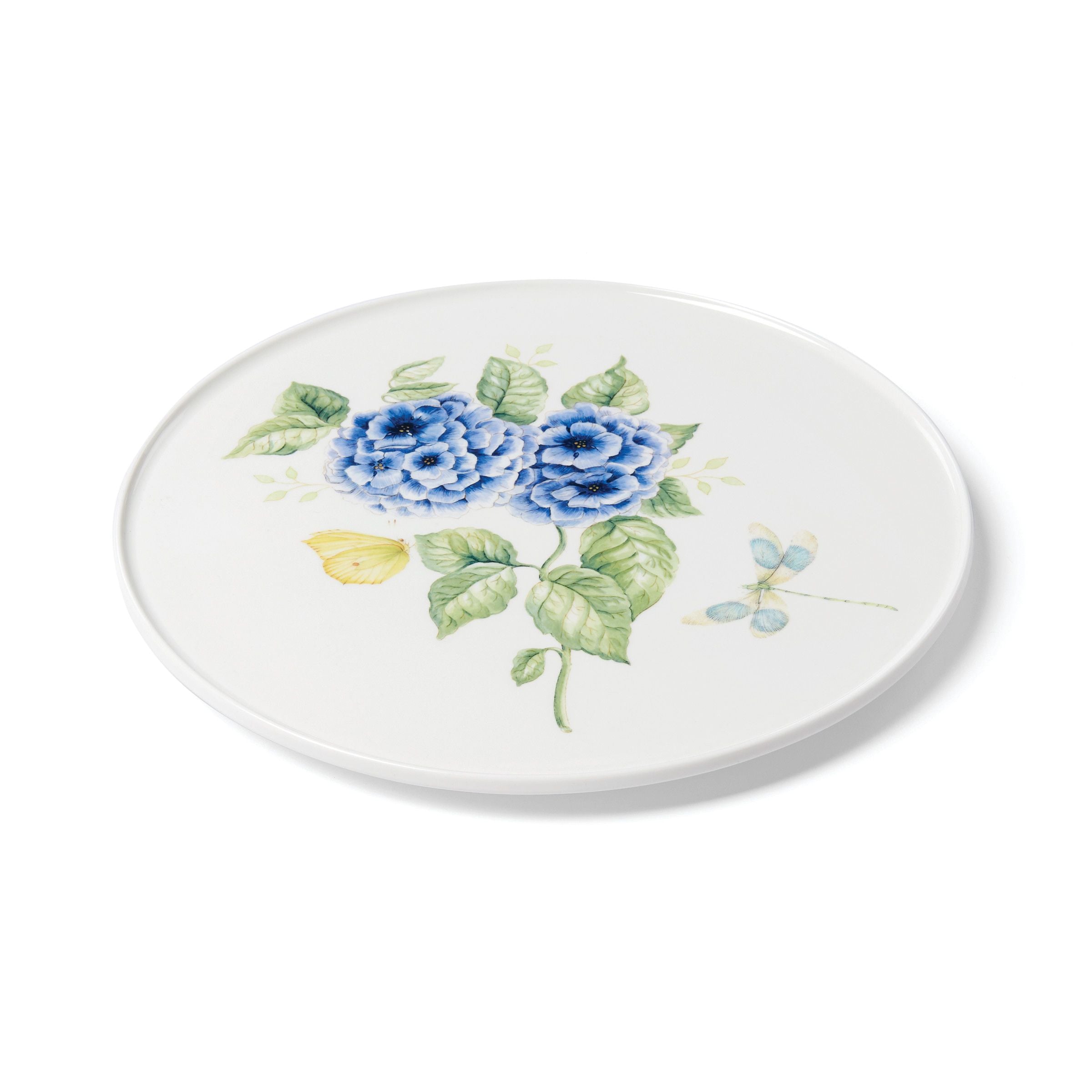  Lenox Butterfly Meadow Lazy Susan - White - Bonton